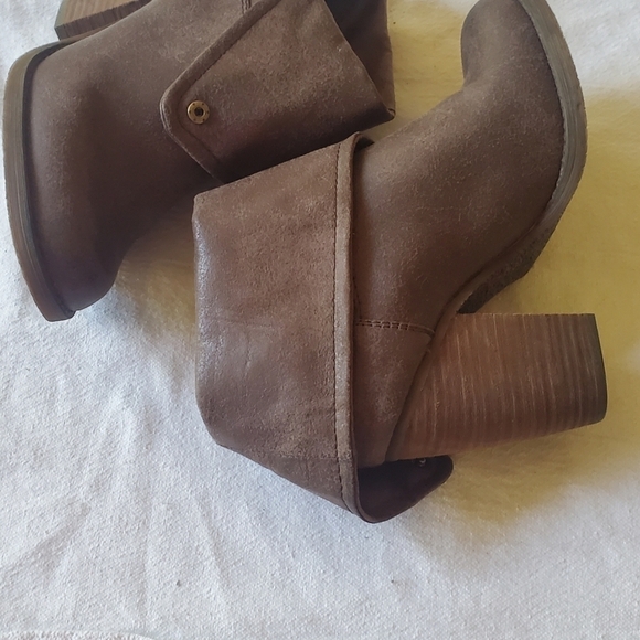 Sbicca Cuff Rollover Chord‎ Ankle Sz. 6.5 Boots - Picture 5 of 16